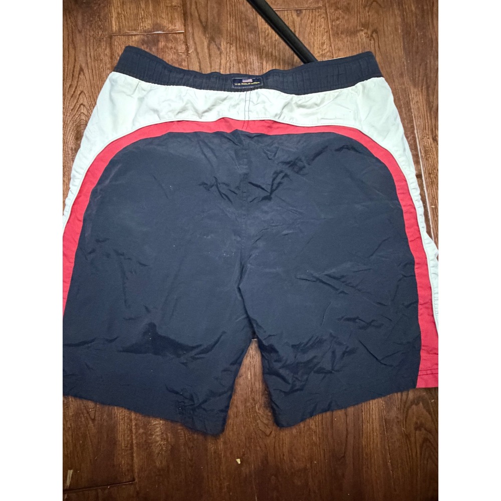 US Polo Assn Mens Board Shorts Colorblock Swim Trunks Size Large 8 Inseam - Picture 6 of 8